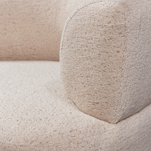 Laden Sie das Bild in den Galerie-Viewer, BORIS ARMCHAIR BOUCLE WARM SAND
