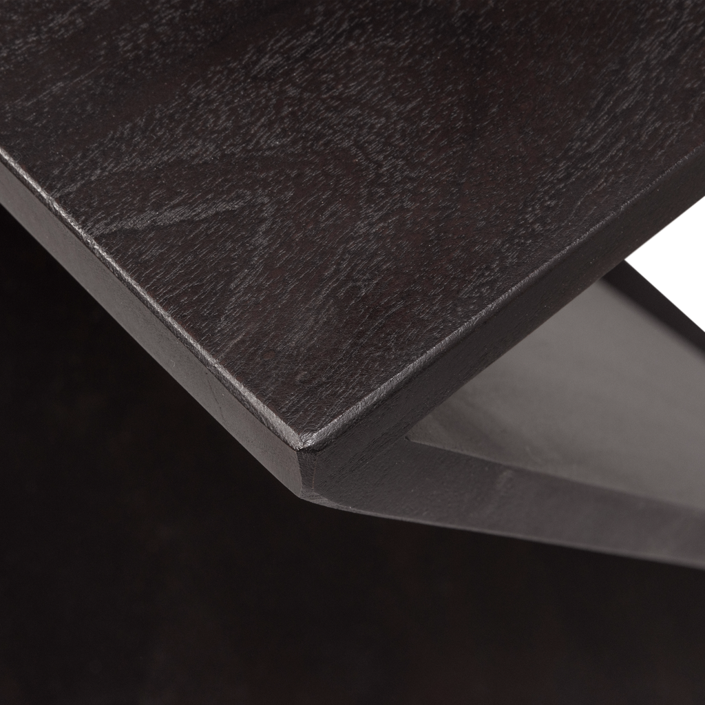 IKEM SIDE TABLE ACACIA WOOD DARK BROWN