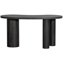 Laden Sie das Bild in den Galerie-Viewer, MAAN ORGANIC SIDETABLE/DESK MDF DARK BROWN
