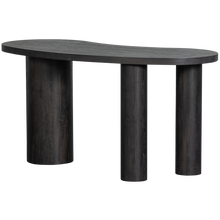 Laden Sie das Bild in den Galerie-Viewer, MAAN ORGANIC SIDETABLE/DESK MDF DARK BROWN