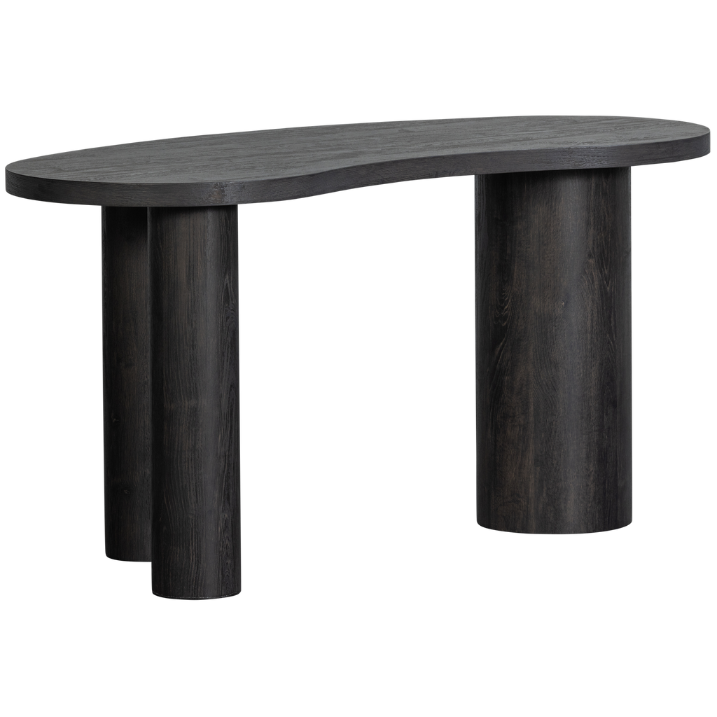 MAAN ORGANIC SIDETABLE/DESK MDF DARK BROWN