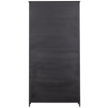 Laden Sie das Bild in den Galerie-Viewer, EXHIBIT XL 2-DOORS DISPLAY CASE METAL BLACK