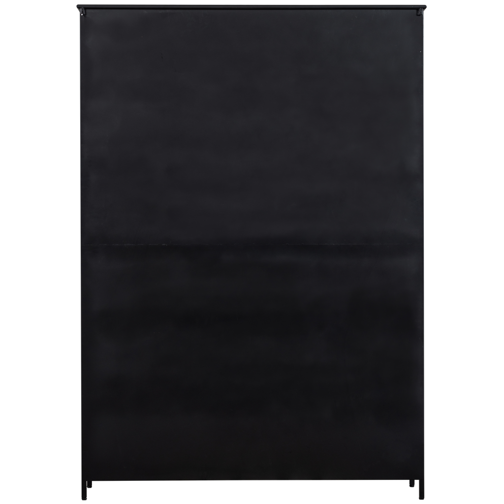 EXHIBIT XL 3-DOORS DISPLAY CASE METAL BLACK