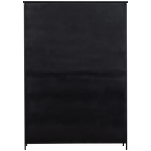 Laden Sie das Bild in den Galerie-Viewer, EXHIBIT XL 3-DOORS DISPLAY CASE METAL BLACK