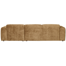 Laden Sie das Bild in den Galerie-Viewer, CLOUD CHAISE LONGUE SOFA RIGHT CHENILLE HONEY YELLOW