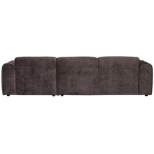 Laden Sie das Bild in den Galerie-Viewer, CLOUD CHAISE LONGUE SOFA RIGHT CHENILLE WARM BROWN