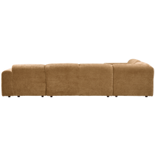 Laden Sie das Bild in den Galerie-Viewer, CLOUD CORNER SOFA LEFT WOVEN CHENILLE HONEY YELLOW