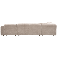 Laden Sie das Bild in den Galerie-Viewer, CLOUD CORNER SOFA LEFT WOVEN CHENILLE NATURAL