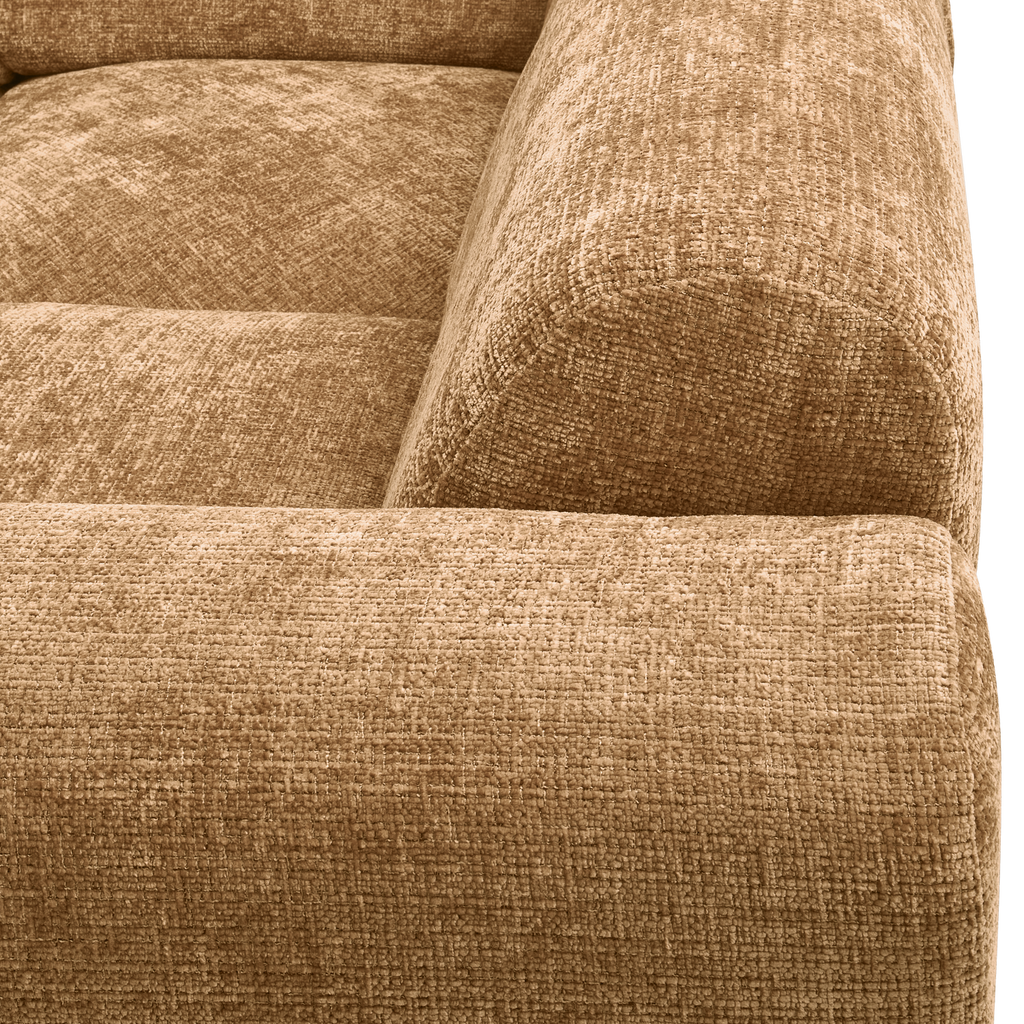 CLOUD CORNER SOFA RIGHT WOVEN CHENILLE HONEY YELLOW