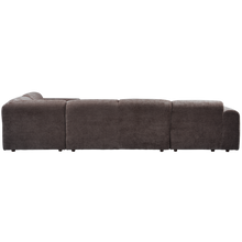 Laden Sie das Bild in den Galerie-Viewer, CLOUD CORNER SOFA RIGHT WOVEN CHENILLE WARM BROWN