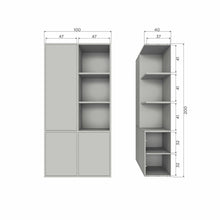 Laden Sie das Bild in den Galerie-Viewer, MEREL STORAGE CABINET PINE DUST [fsc]