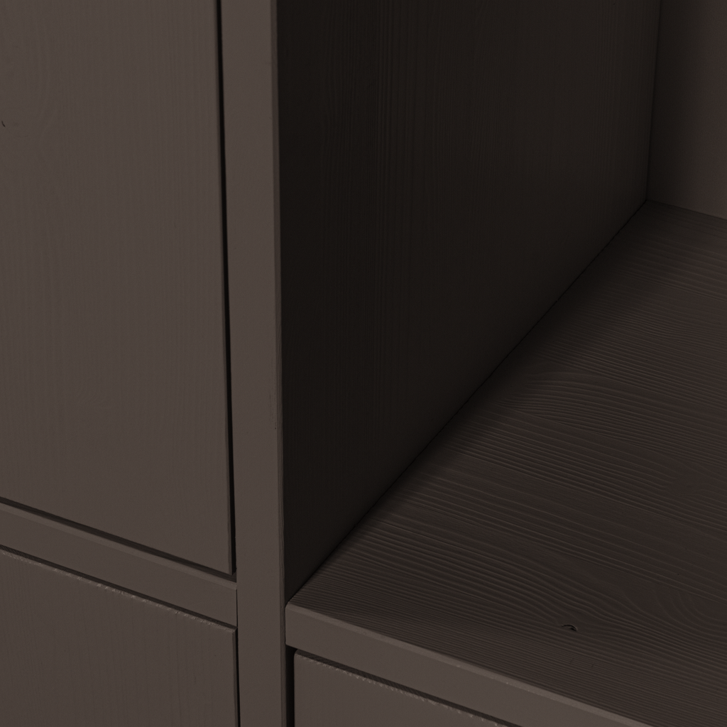 MEREL STORAGE CABINET PINE MID BROWN [fsc]