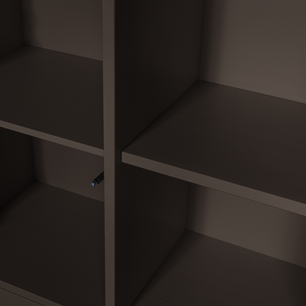 MEREL STORAGE CABINET PINE MID BROWN [fsc]