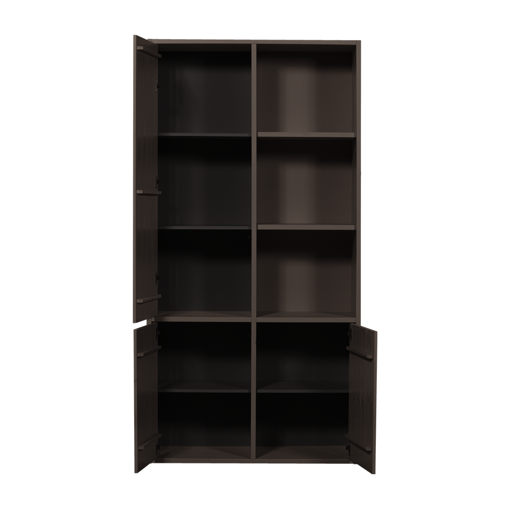 MEREL STORAGE CABINET PINE MID BROWN [fsc]