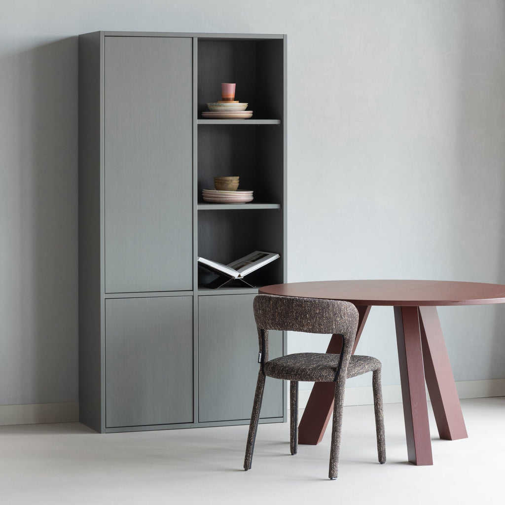 MEREL STORAGE CABINET PINE WARM GREY [fsc]