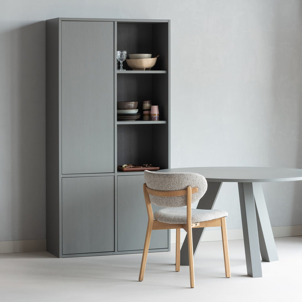 MEREL STORAGE CABINET PINE WARM GREY [fsc]
