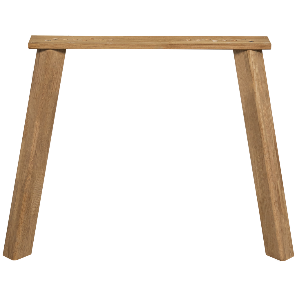 HAARLEM 4-POSITION LEG OAK TRANSPARENT SET OF 2 [fsc]