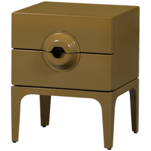 Load image into Gallery viewer, MERGE DRESSER/NIGHT STAND 2 DRAWERS EUCALYPTUS HONEY YELLOW