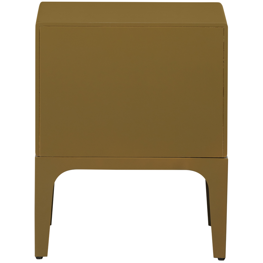 MERGE DRESSER/NIGHT STAND 2 DRAWERS EUCALYPTUS HONEY YELLOW