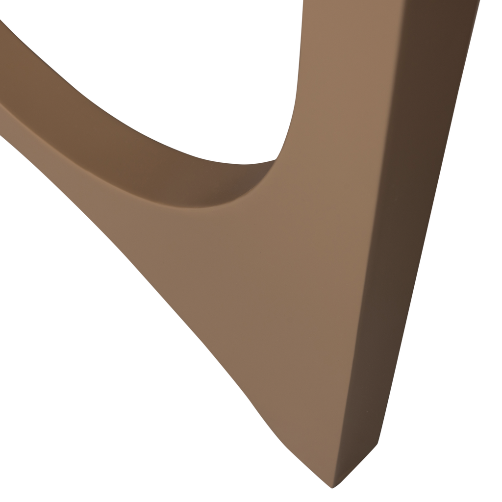 ZAANDAM DESIGN LEG METAL DARK SAND