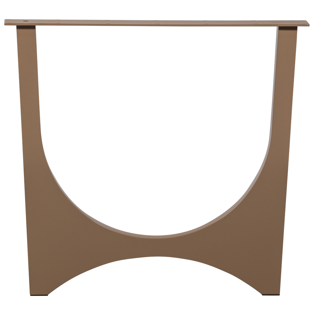 ZAANDAM DESIGN LEG METAL DARK SAND