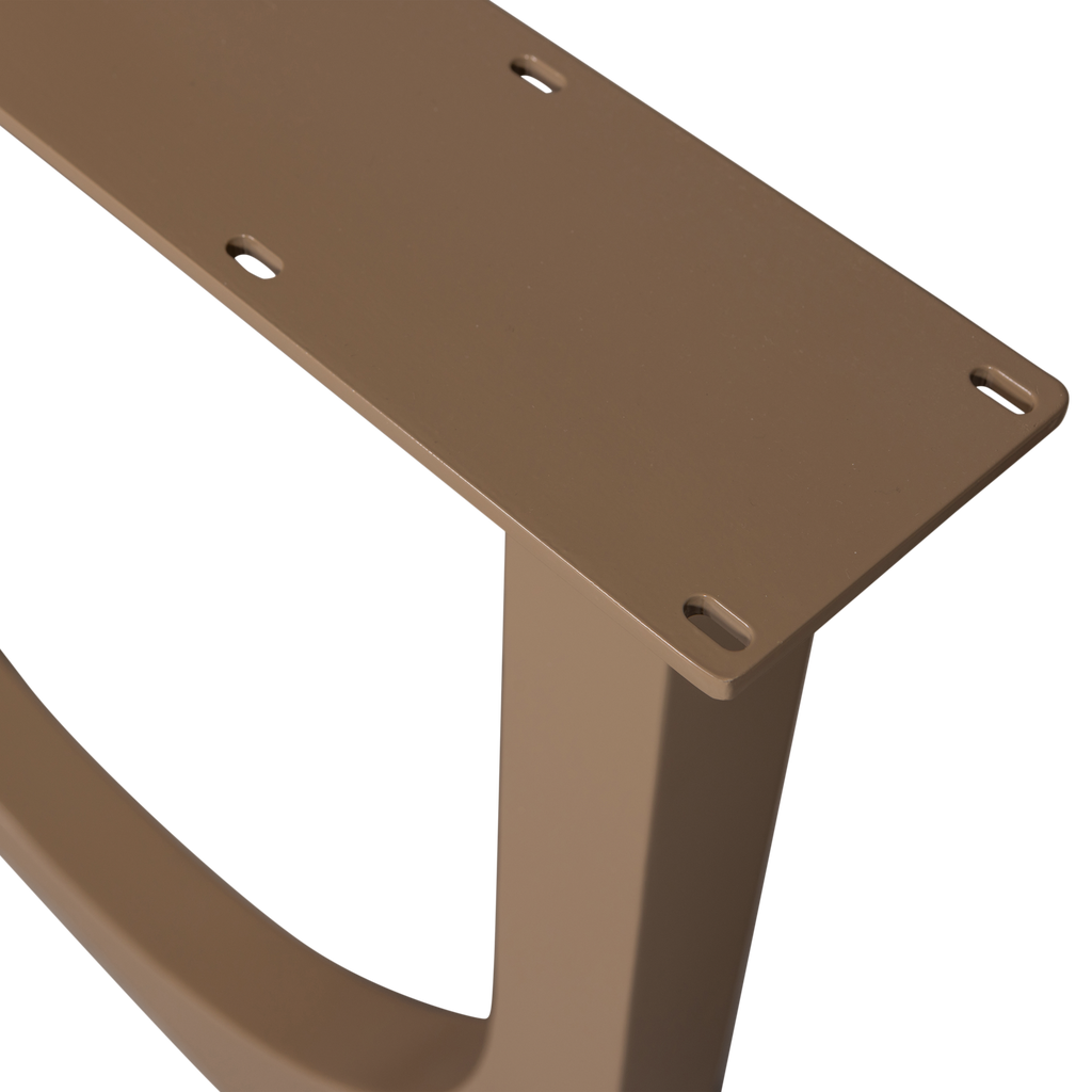 ZAANDAM DESIGN LEG METAL DARK SAND