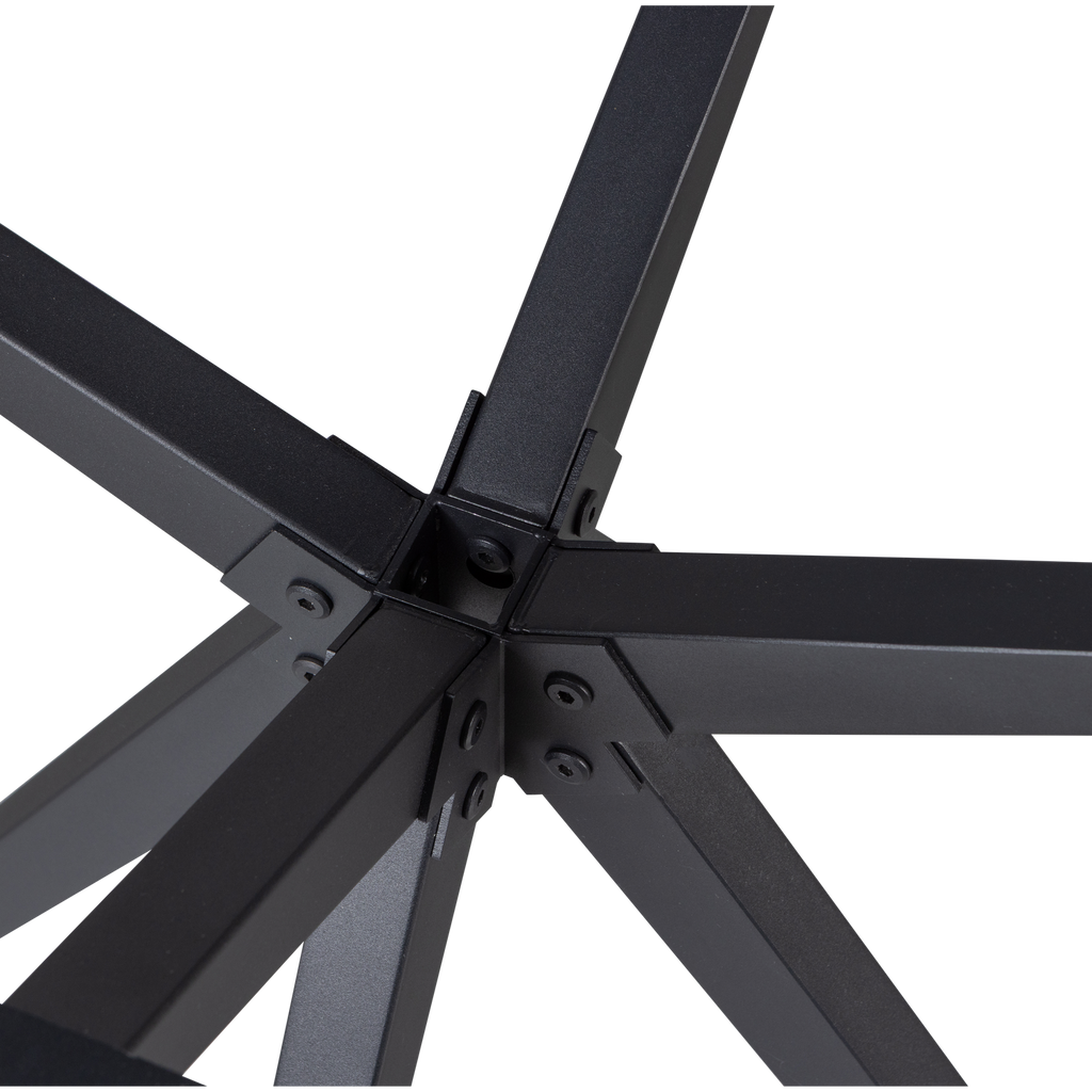 HOLLAND CROSS LEG METAL BLACK