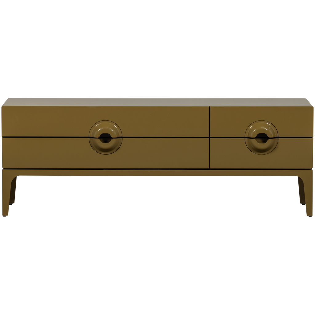 MERGE TV UNIT EUCALYPTUS WOOD HONEY YELLOW