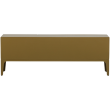 Laden Sie das Bild in den Galerie-Viewer, MERGE TV UNIT EUCALYPTUS WOOD HONEY YELLOW