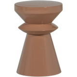 FEDDE SIDE TABLE METAL OLD PINK