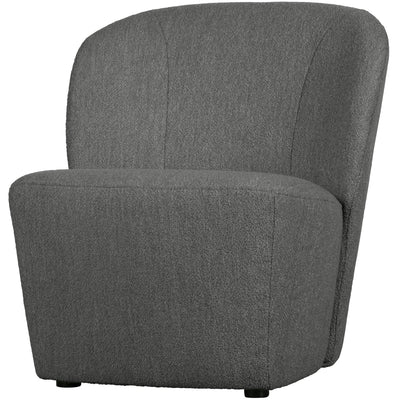 LOFTY ARMCHAIR BOUCLE STEEL GREY