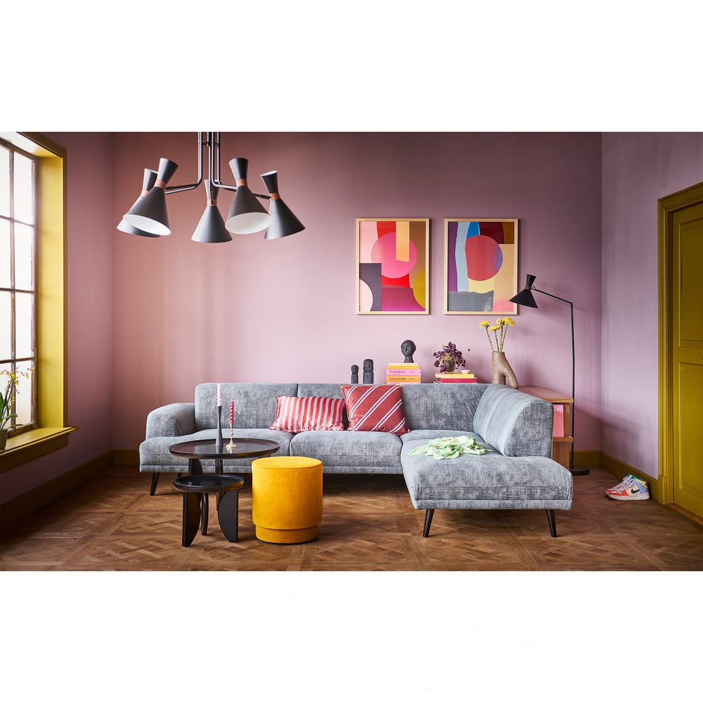 FAMILY 1-SEATER ELEMENT ROUND CORNER LEFT SAND