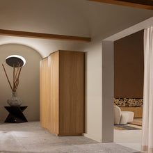 Load image into Gallery viewer, IKEM SIDE TABLE ACACIA WOOD DARK BROWN