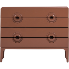 Load image into Gallery viewer, MERGE CABINET/COMMODE WITH DRAWERS EUCALYPTUS WOOD OLD PINK