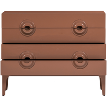 Load image into Gallery viewer, MERGE CABINET/COMMODE WITH DRAWERS EUCALYPTUS WOOD OLD PINK