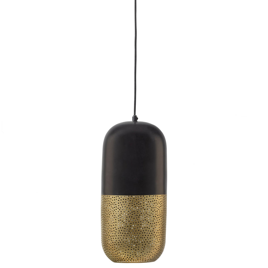 TIRSA HANGING LAMP 46 CM METAL BLACK/BRASS
