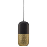 TIRSA HANGING LAMP 46 CM METAL BLACK/BRASS