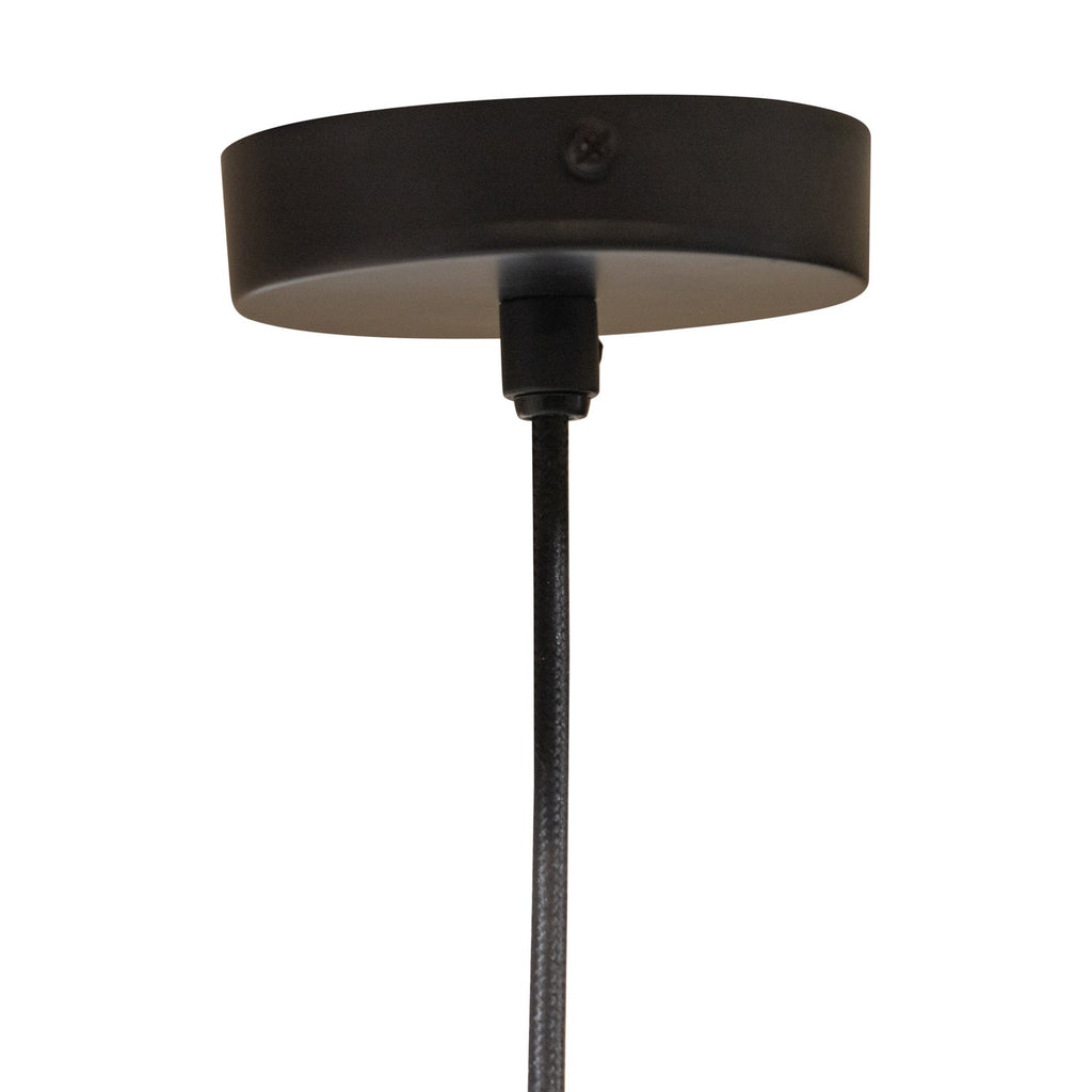 TIRSA HANGING LAMP 36CM METAL BLACK/BRASS