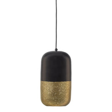 Load image into Gallery viewer, TIRSA HANGING LAMP 36CM METAL BLACK/BRASS