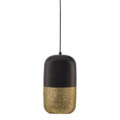 TIRSA HANGING LAMP 36CM METAL BLACK/BRASS