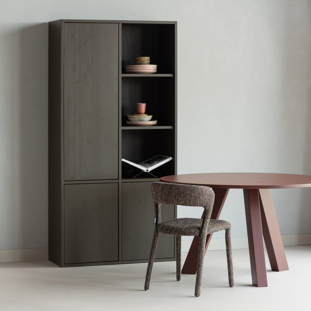 MEREL STORAGE CABINET PINE MID BROWN [fsc]