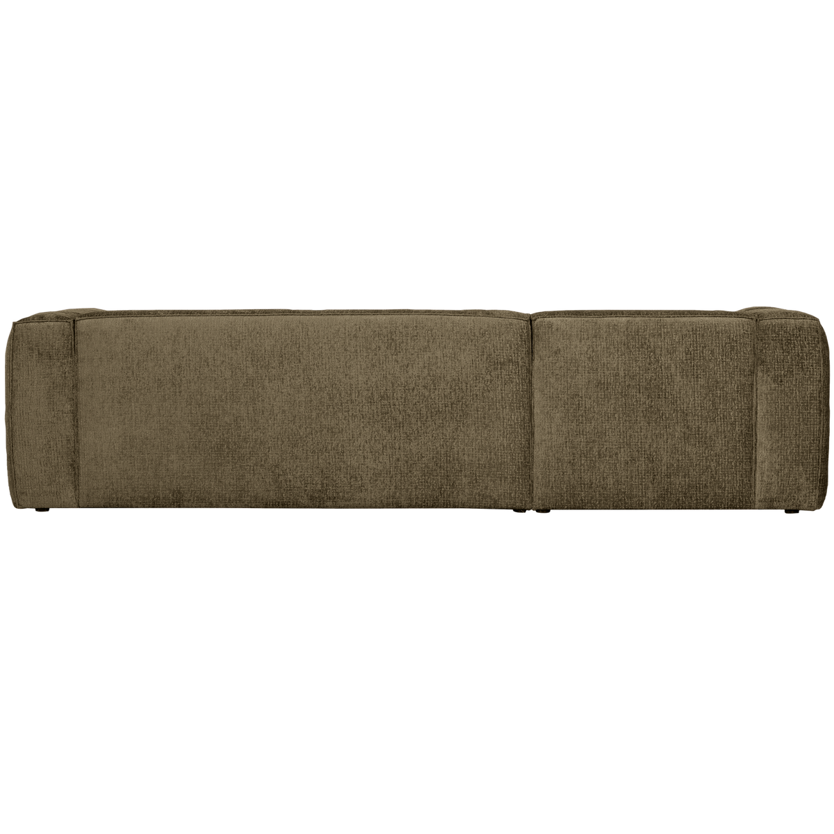 BEAN CORNER SOFA LEFT STRUCTURE VELVET MOSS