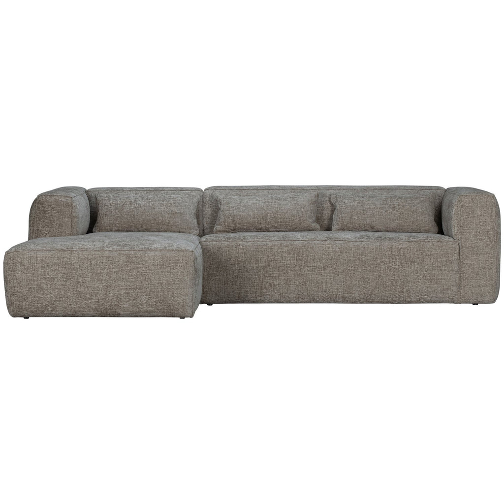 BEAN CORNER SOFA LEFT CHUNKY MELANGE TRAVERTIN