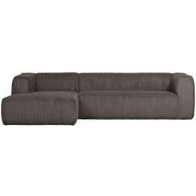 BEAN CORNER SOFA LEFT RIB FABRIC TERRAZZO