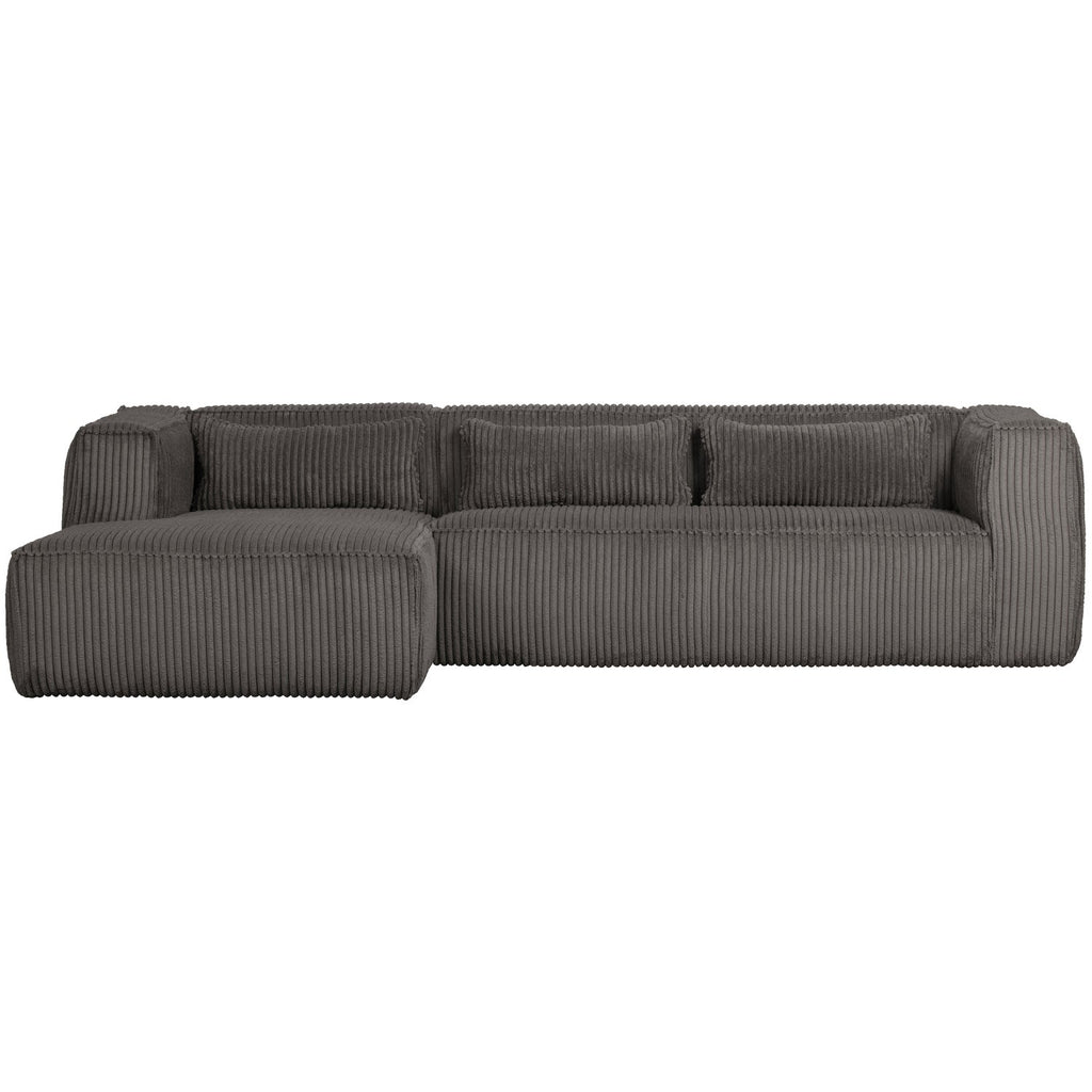 BEAN CORNER SOFA LEFT RIB FABRIC TERRAZZO