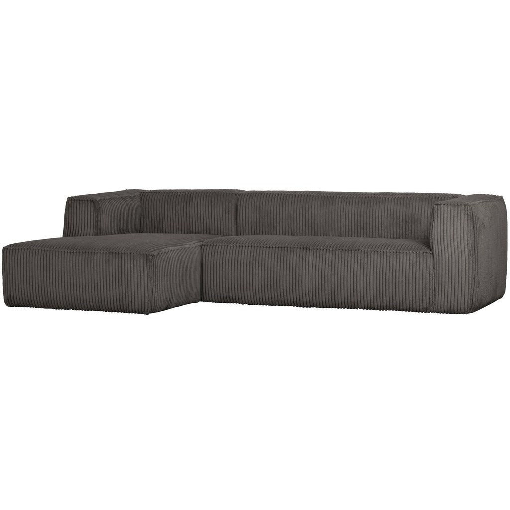 BEAN CORNER SOFA LEFT RIB FABRIC TERRAZZO