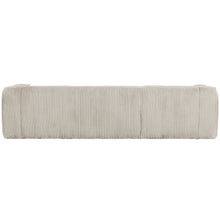 Load image into Gallery viewer, BEAN CORNER SOFA LEFT RIB FABRIC NATURAL