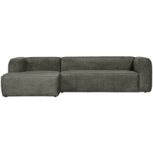 Load image into Gallery viewer, BEAN CORNER SOFA LEFT STRUCTURE VELVET WATERPLANT