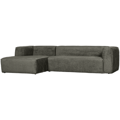BEAN CORNER SOFA LEFT STRUCTURE VELVET WATERPLANT