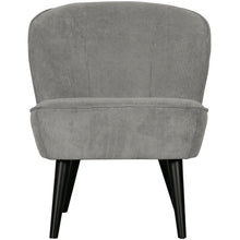 Laden Sie das Bild in den Galerie-Viewer, SARA ARMCHAIR RIB FABRIC WEATHERED GREEN